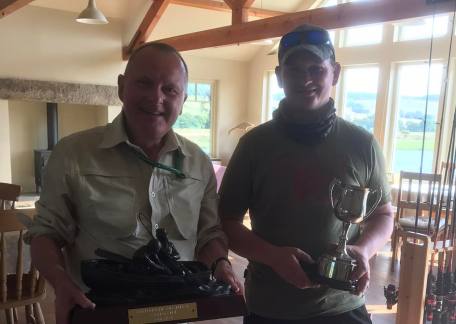 Two members of the Tweedmouth & Spittal Angling Club