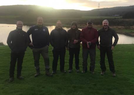 Members of the Ladhope angling club who visited the fishery at the weekend