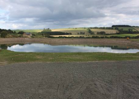 Coe Crag lake roads and disabled areas nearing completion