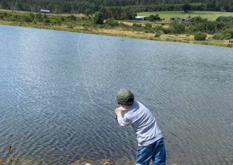 Thrunton Junior session, Fred in action!!!